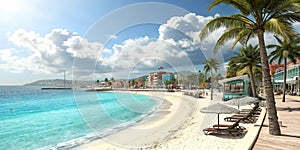 Ready for summer vacation 3D render