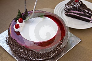 Ready to eat Delicious Black Forest cake