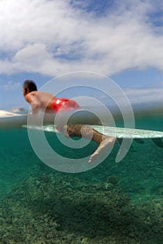 Ready to paddle out