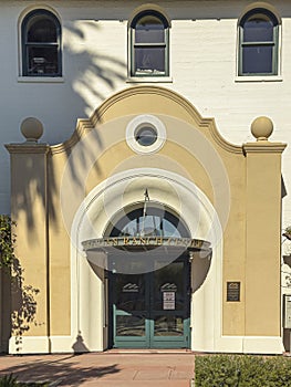 The Reagan Ranch Center, Young America\'s Foundation building entrance