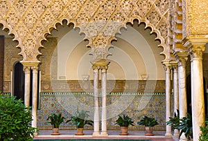 Real Alcazar (royal palace), Sevilla, Spain photo