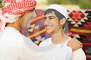 Real authentic arabic people