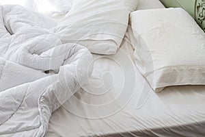 A real messy bedroom