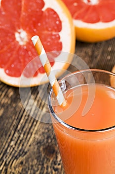 real bitter grapefruit juice