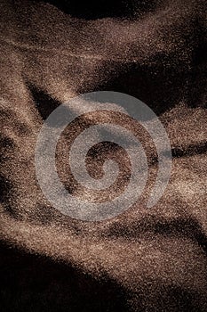 Real brown suede background texture