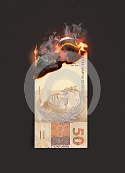 Real Burning Cash Note