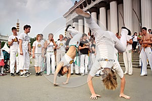 Real capoeira performance