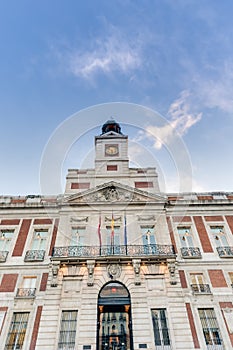 Real Casa de Correos building in Madrid, Spain photo