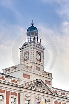 Real Casa de Correos building in Madrid, Spain. photo