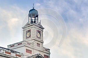 Real Casa de Correos building in Madrid, Spain. photo