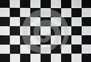 Real checkered flag photo