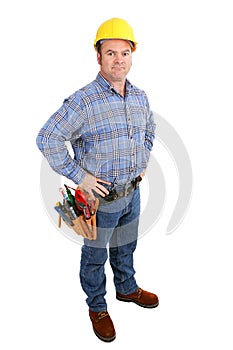 Real Construction Worker - Serious