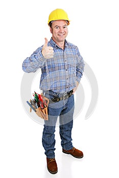 Real Construction Worker - Thumbsup