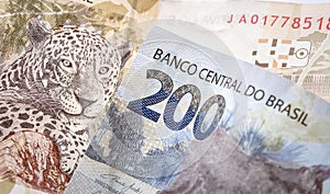 Real, Brazilian Currency. Money, Brazil, Dinheiro, Brasil, Reais. photo