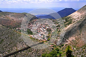 Real de catorce aerial