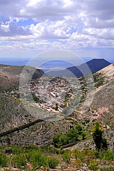 Real de catorce aerial