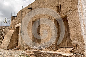 Real de Catorce, Mexico abandoned building