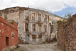 Real de Catorce, Mexico abandoned buildings