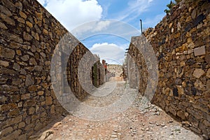 Real de Catorce streetscape