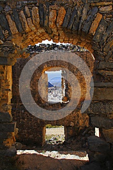 Ruins of Real de Catorce in San Luis Potosi, mexico. X photo