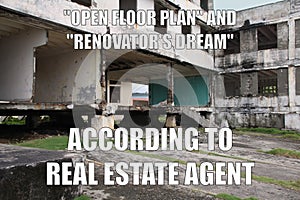 Real estate agency lies photo