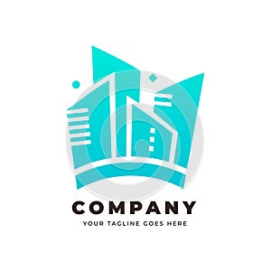 Real Estate Agency Logo Template