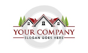 Real Estate Brokerage Logo Template photo