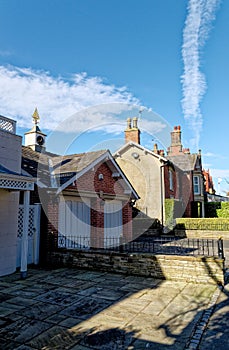 Real estate buildings in Lytham St Annes Lancashire UK photo