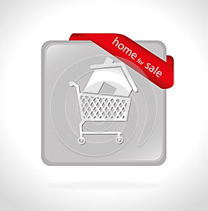 Real estate design; vector illustration