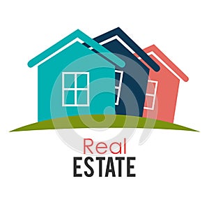 Real estate design, vector illustration.