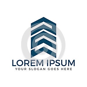 Real estate development logo design.