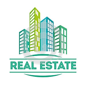 Real estate edifices and residential towers