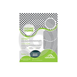 Real Estate Flyer Design Template modern and unique design