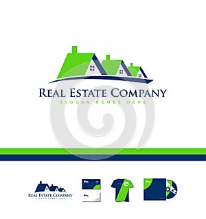 Real estate house company logo icon home