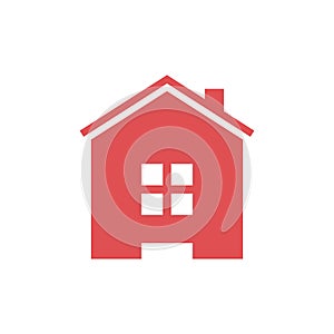 Real estate House roof and home logo vector element icon design vector on white background.