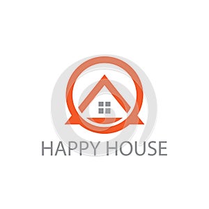 Real estate House roof and home logo vector element icon design vector on white background.