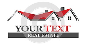 Real estate houses logo