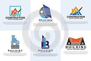 Real estate icon, house symbol, home logo. Building construction  vector flat icon for apps or website