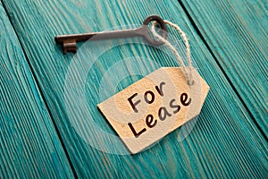 real estate lease concept