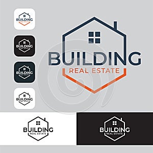 Real Estate Logo Design , Building, Home, Architect, House, Construction, Property , Real Estate Brand Identity , Vol 112