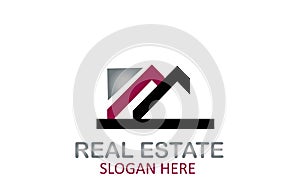 Real Estate Logo Design Vector