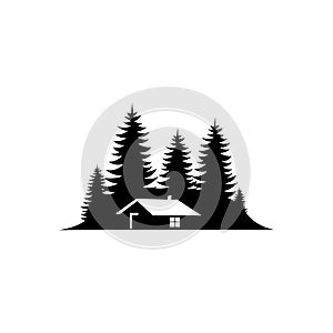 Real estate logo inspiration with nature concept