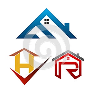 Real Estate Logo set. Building and Construction collection Logo Vector Design
