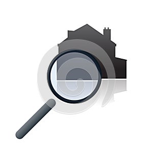 Real estate online search vector