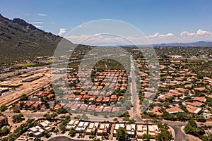 Real estate in Oro Valley, suburb of Tucson, Arizona, USA.