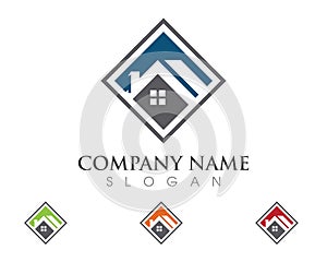 Real Estate , Property and Construction Logo design