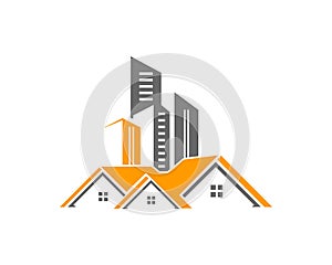 Real Estate Property and Construction Logo design for business corporate sign