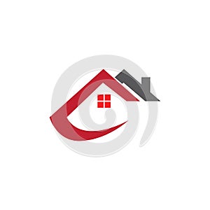 real estate property investment logo. real estate and mortgage logo template.