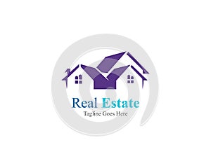 Real estate property logo design for business