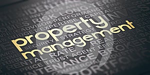 Real Estate Property Management Background